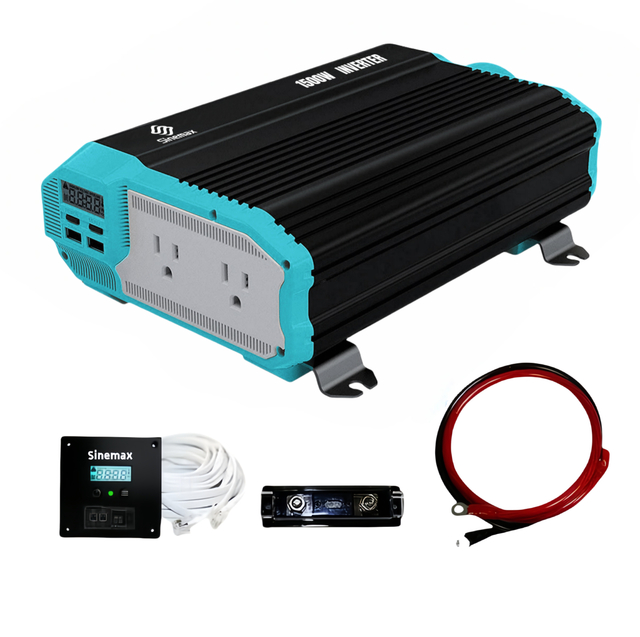 1500W 12v 110v DC เป็น AC อินเวอร์เตอร์ไฟฟ้า Sine Wave ที่ดัดแปลงพร้อมประสิทธิภาพสูงสุด 90%