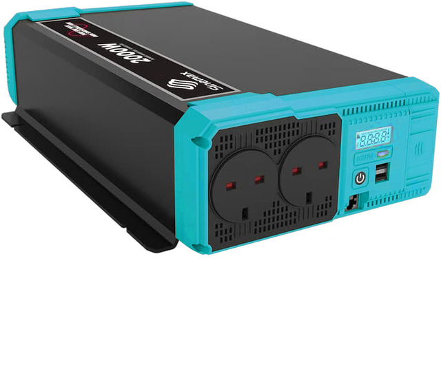 อินเวอร์เตอร์ Pure Sine Wave นอกตาราง 2000W - ได้รับการรับรอง CE และเป็นไปตามมาตรฐาน IEC 62368-1 สำหรับการแปลงพลังงานคุณภาพสูงที่เชื่อถือได้